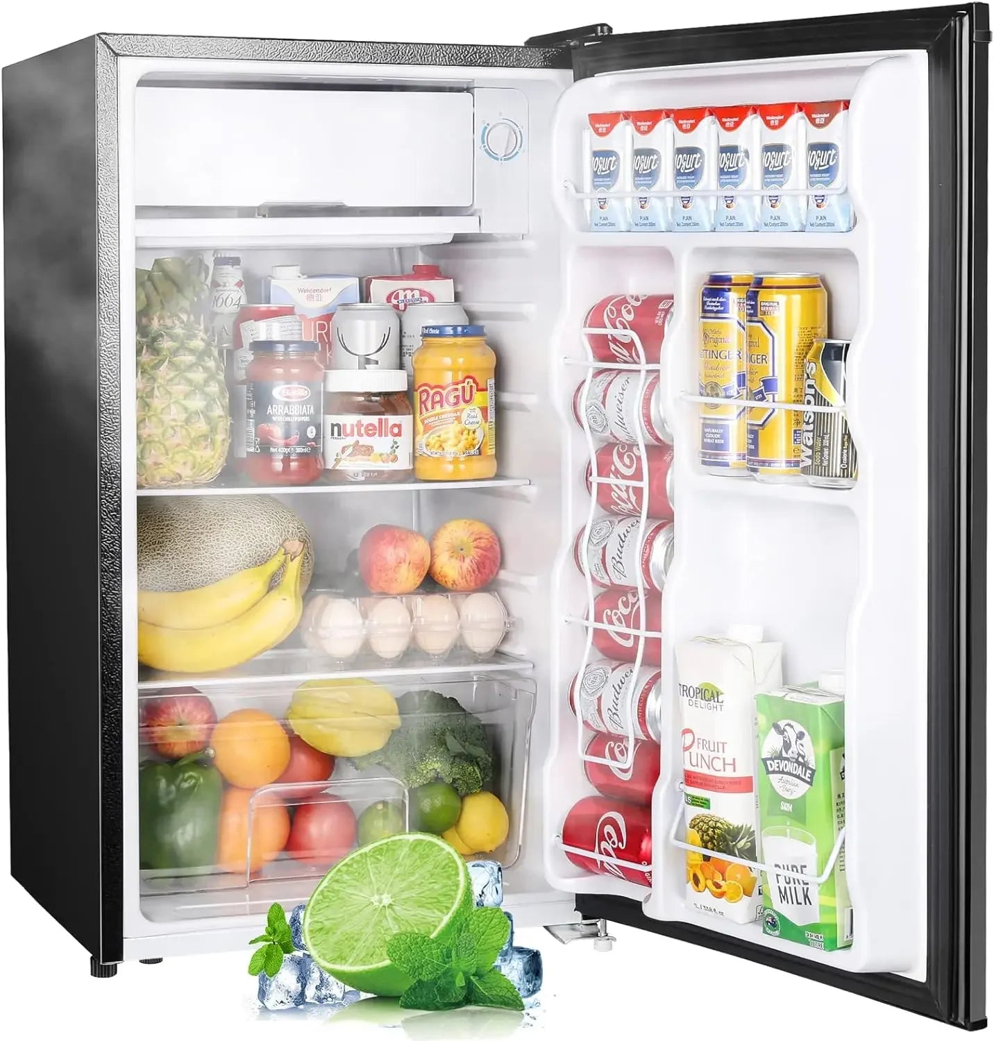 Mini Fridge 3.2 Cu.Ft with Freezer - Perfect for Dorm & Office