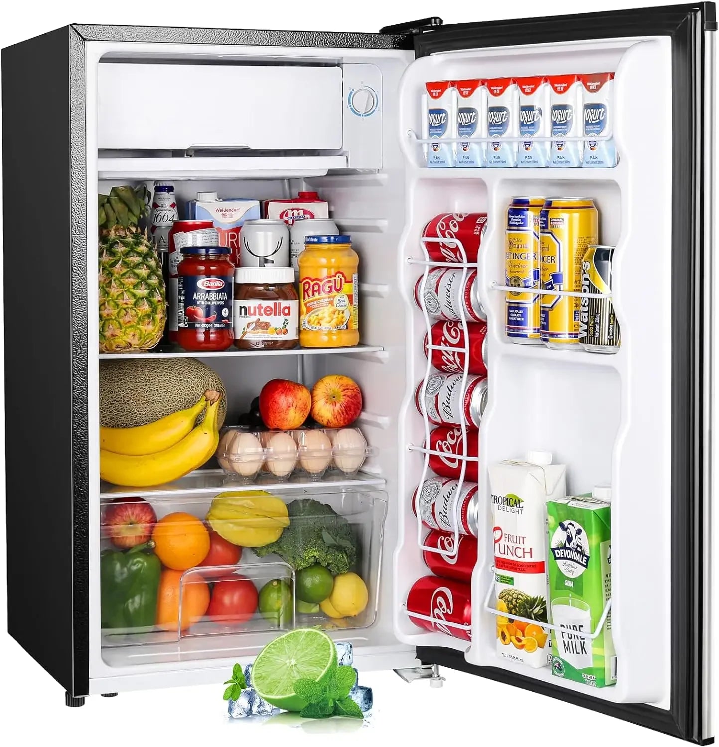 Mini Fridge 3.2 Cu.Ft with Freezer - Perfect for Dorm & Office