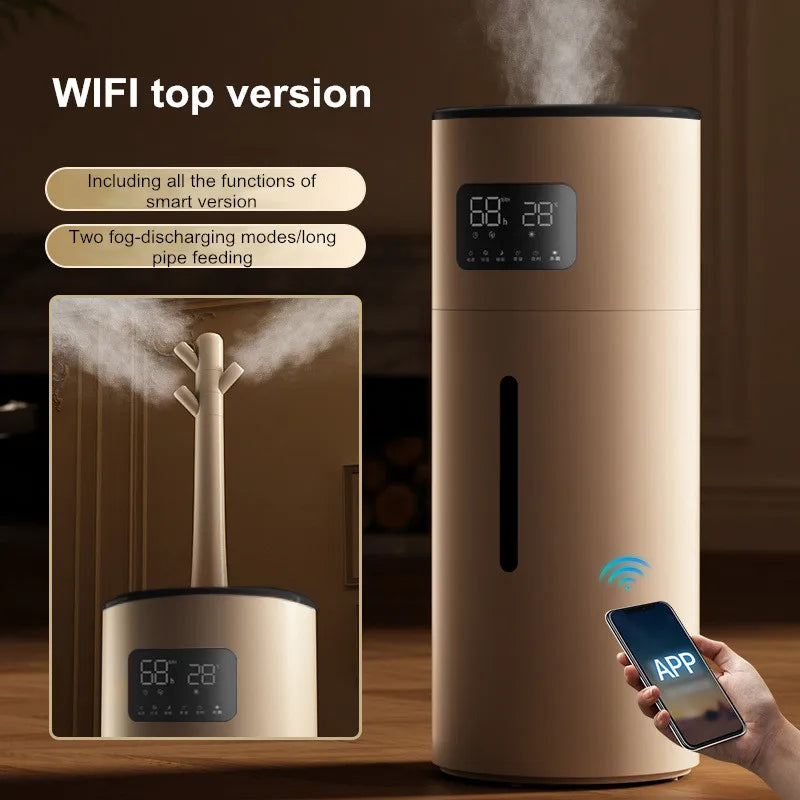 WiFi Ultrasonic 15L Air Humidifier - Large Floor Model