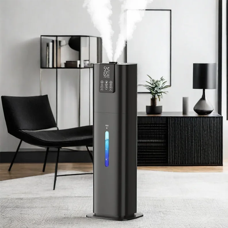 8L Ultrasonic Humidifier - Smart Cold Mist for Home